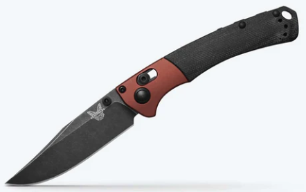 Benchmade 蝴蝶 米卡塔柄 CPM-MagnaCut钢 黑色石洗表面 15085BK-04